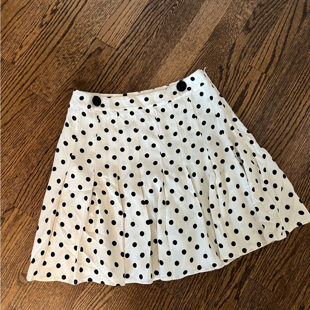 Reformation Polka Dot Skirt Sz 2